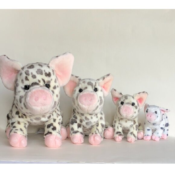 16" Douglas Plush New w/Tag Pig EXTRA LARGE Pauline Spotted Stuffed Animal - Picture 10 of 10